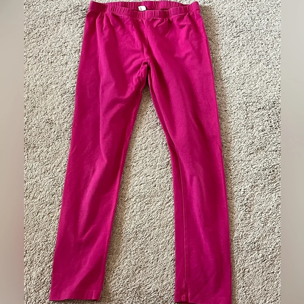 The Children Place Girl's Dark Pink Leggings Size 10/12